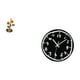 thumbnail image 5 of Soporte de papel higiénico,Porta toallas de papel de encimera,Reloj de pared,Reloj de pared silencioso y decorativo que no hace tictac,Reloj moderno de 12 pulgadas para pared de casa o, 5 of 8