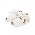 thumbnail image 4 of Kiplyki Toddler Shoes Baby Girls Cute Fashion Sequins Bow Non-slip Soft Bottom Sandals, 4 of 7