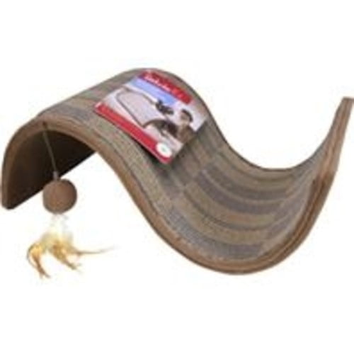 Pet Links Dream Curl Cat Scratcher, 19"x11"x7", Multicolor Walmart