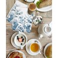 thumbnail image 4 of Blue Eucalyptus Leaves Kitchen Dish Towels for Drying Dishes Set of 4, Watercolor Spring Summer Botanical Waffle Weave Microfiber Hand Tea Bathroom Towels Quick Dry & Absorbent Towel 15.7x23.6, 4 of 7