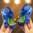 thumbnail image 6 of Gubotare Sandals Toddler Boy Wide Boys Girls Anti Slip Cartoon Sandals for Outdoor Walking Size 6 (Blue,Toddler 6), 6 of 8