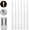 D-Taper candle light, variant on Flickering Ivory Flameless LED Battery Operated 6 Pack ,Taper Plastic Candles 3D Wick Lights Dropping Tear with Remote Control with Timer for Home Decor ,Halloween ,Christmas ,Wedding ,Banquet
