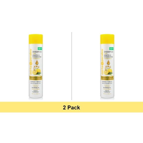 Mirta de Perales Lemon Chamomile Hair Shampoo 10 oz - 2 Pack Bundle