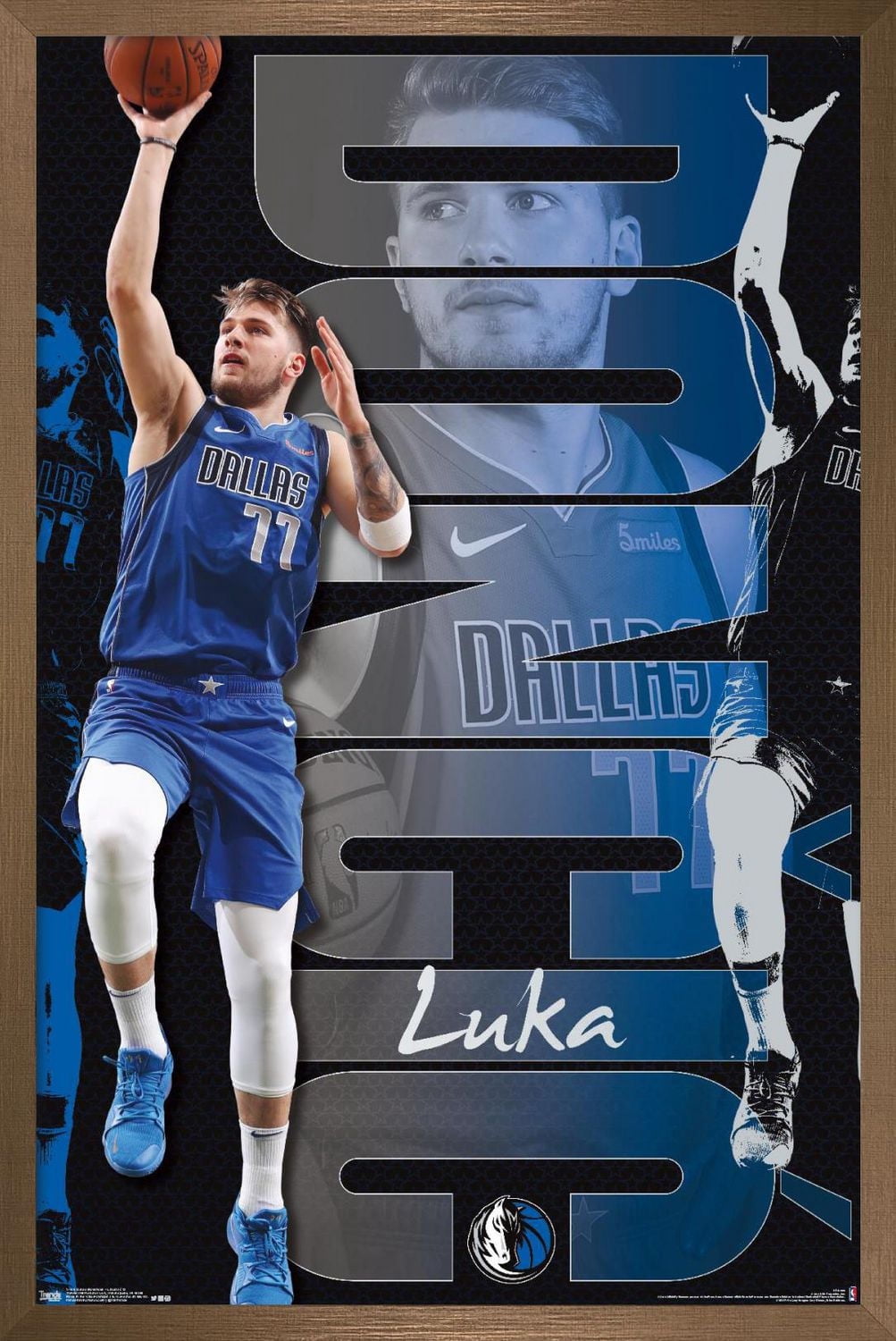 NBA Dallas Mavericks - Luka Doncic 19 Wall Poster