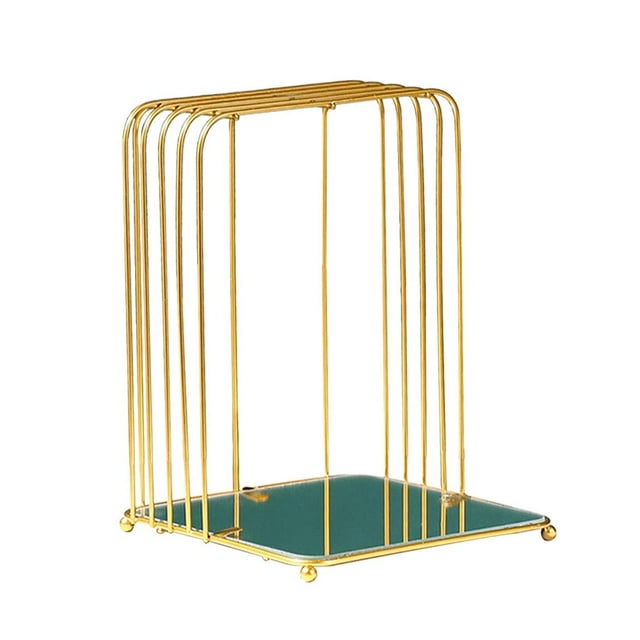 Organizador De Maquillaje, Estante Cosmético De Arte Del Hierro, Soporte Para Joyería, Lápiz Labial, Perfume, Baño, Dormitorio, Estante De Almacenamiento De Escritorio Moyic HA022557-00