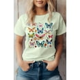 thumbnail image 3 of Retro Vintage Butterflies Graphic T-Shirt, 3 of 10