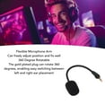 thumbnail image 4 of Gaming Headset Microphone, 3.5mm 4,Pin Gold Plated, Clear Voice For Immersive Gaming, 4 of 6