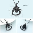 thumbnail image 2 of Unicorn Cremation Jewelry for Ashes for Women Keepsake Memorial Jewelry Urn Necklace Pendant for Ash Holder, 2 of 6
