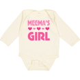 thumbnail image 3 of Inktastic Meema Girl Granddaughter Girls Long Sleeve Baby Bodysuit, 3 of 5