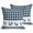 Blue, variant on Throw Pillow Covers 18x18 Inch Set of 2 Chicken Cock Rooster Decorative Pillows Cushion Case Soft Square Pillowcases Farmhouse Animal Black Buffalo Plaid Throw Pillows for Couch Sofa Bed Chair Decor
