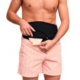 thumbnail image 1 of Cinturón de ostomía SIIL Ultimate Comfort para hombre y mujer, color negro XXXL, 1 of 7