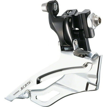 Shimano 105 5703 10-Speed Braze-On Triple Front Derailleur, Black