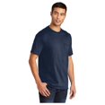 thumbnail image 4 of Port & Company Men's Core Blend Classic Pocket T-Shirt Navy X-Large, 4 of 4