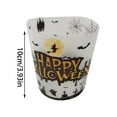 thumbnail image 2 of ornament decor,Halloween Decoration Candle Pumpkin Pattern Candle Table Top Decoration Light,White, 2 of 6