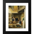 thumbnail image 2 of Georgios Corizi 18x24 Black Modern Framed Museum Art Print Titled - The&nbsp;Happy Family (1878), 2 of 5