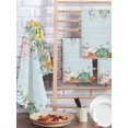 thumbnail image 2 of Easter Kitchen Dish Towels for Drying Dishes Set of 4, Spring Eggs Eucalyptus Branch Floral Wooden Waffle Weave Microfiber Hand Tea Bathroom Towels Quick Dry & Absorbent Towel 15.7x23.6, 2 of 7