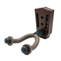 Guitar Stand Wall Mount Hanger - String Swing Electric Guitar Wall Hanger with Rubber Padding for Bass, Banjo, Acoustic, Ukulele, One Pack