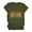 Army Green, variant on Babysbule Womens Summer Tops Women's Casual Letter Print Pullover Short Sleeve T-Shirt Tops Shirt