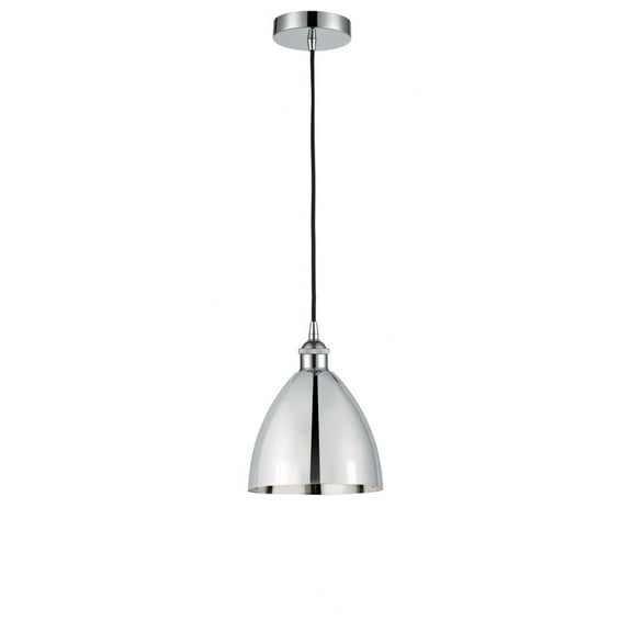 Innovations Lighting - Plymouth Dome - 1 Light Cord Hung Mini Pendant In Modern
