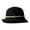 Black, variant on Women Cloche Sun Hat Short Brim Packable Summer Bucket Bowler Hat Elegant Lightweight Church Hat for Daily Vacation Coffee,One Size