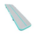 thumbnail image 1 of AKSPORT P10 Series Air Mat Tumble Track 10' Inflatable Gym Mat, Mint Green, 1 of 5