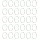 thumbnail image 4 of 30 piezas de moldes para colgantes huecos de bisel abierto de acero inoxidable con marco de resina hueca en forma de hexágono para bricolaje Hexagonal L, 4 of 14