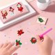 thumbnail image 3 of 21 Pegatinas Mosaico Diamantes Cgtredaw Pegatinas Diamantes Dibujos Animados Navidad 430, 3 of 9