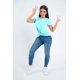 thumbnail image 1 of Blusa Casual Dama Azul Mundo Terra 026294, 1 of 3