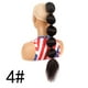 thumbnail image 4 of Fiudx Peluca Extensión de Cabello Rubio, Elegancia Elegante, con Trenza de Burbujas Suave, Envoltura Protectora Larga, para Uso Diario En Cosplay, Accesorio de Moda para Mujer, Fácil Instalación., 4 of 5