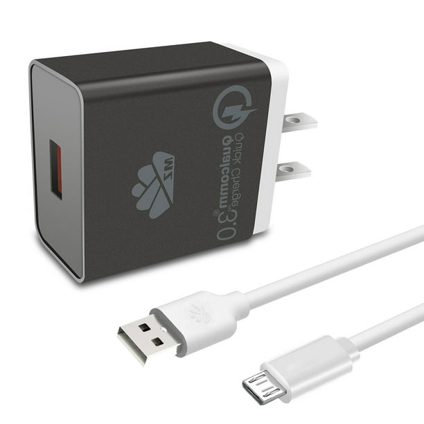 Qc3 0 Quick Charge Home Wall Charger Adapter W 3ft Micro Usb Cable For Lenovo Tab E10 10 1 Tab4 10 10 1 Tablet Walmart Com Walmart Com Qc3 0 Quick Charge Home Wall Charger Adapter W 3ft Micro Usb Cable For Lenovo Tab E10 10 1 Tab4 10 10 1 Tablet Walmart Com Walmart Com
