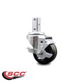 thumbnail image 2 of 3 Inch Phenolic Wheel Swivel 3/4 Inch Square Stem Caster with Brake SCC, 2 of 2