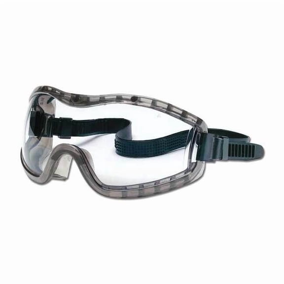 Condor Safety Goggles, PVC, Clear, Wraparound 5JE28