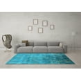 thumbnail image 3 of Ahgly Company Indoor Rectangle Oriental Light Blue Industrial Area Rugs, 6' x 9', 3 of 4