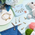 thumbnail image 5 of 16 Pcs 4 Styles Cat Stitch Markers Enamel Crochet Stitch Marker Charms Removable Lobster Clasp Locking Stitch Marker, 5 of 6
