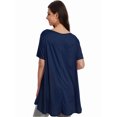 thumbnail image 2 of Plus Size Tops for Womens Summer Clothes Short Sleeve Shirts Casual V Neck Tshirt, 2 of 6