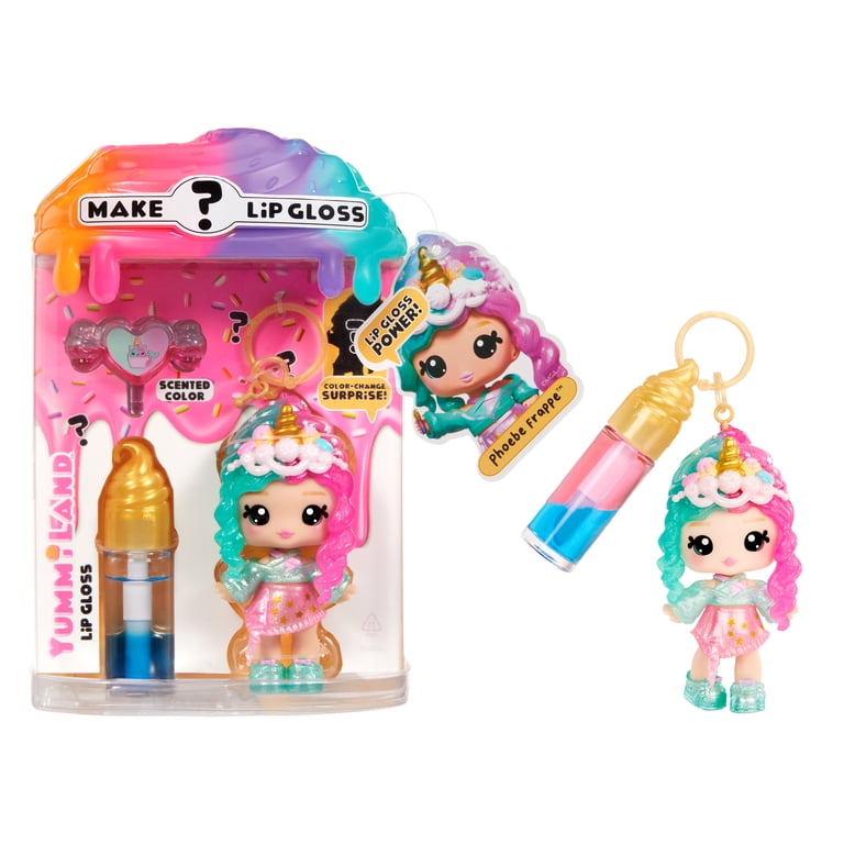 Yummiland Lip Gloss Doll: Mystery Color Change Phoebe Frappe