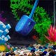 thumbnail image 5 of Esponja para acuario, escurridor de limpieza para acuario, esponja para acuario, imán para acuario, cepillo magnético para acuario, limpieza de vidrio para acuario, 40 cm, 2 piezas (azul) ER, 5 of 5
