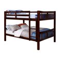 thumbnail image 3 of Furniture of America Sophie Wood Bunk Bed, Full/Full, Dark Walnut, 3 of 6