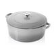 thumbnail image 1 of Cacerola Cuisinart Chef's Classic de hierro fundido esmaltado, 7 litros, gris, 1 of 2