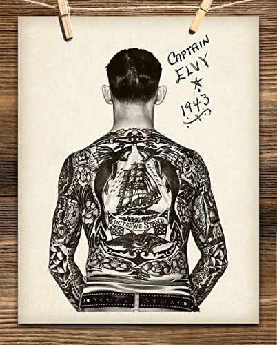 Captain Spaulding Temporary Tattoo Sticker  OhMyTat