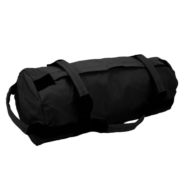 Bolsa De Arena Para Fitness, Bolsa De Arena Para Entrenamiento, Tela Oxford, Resistente Al Desgaste, Ajustable Para Interiores ANGGREK Negro