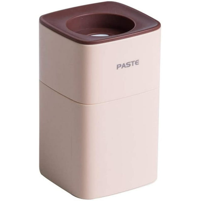 Toothpaste Dispenser- Dustproof Wall Mounted Hand Free Automatic Toothpaste Dispenser for Famliy Washroom Bathroom