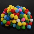 thumbnail image 5 of 200 Pcs Mixed Color Soft Fluffy Pompoms For Kids Crafts, 20mm, 5 of 5
