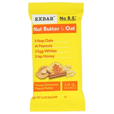 Pack of 12, Rxbar Honey Cinnamon Peanut Butter Protein Bars, 1.94 oz