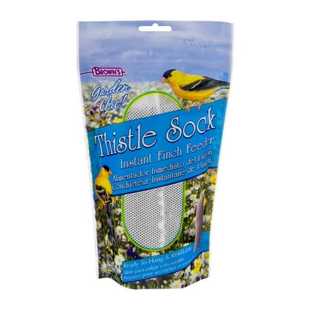 brown s garden chic thistle sock instant finch feeder 13 brown s garden chic thistle sock instant finch feeder 13