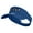 Royal, variant on Football Word Silhouette Embroidered Cotton Twill Sun Visor - Royal OSFM