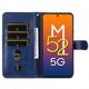 thumbnail image 4 of Estuche de Cuero PU con Cierre para Samsung Galaxy M52 5G , Funda Protectora con Billetera y Correa, 4 of 6