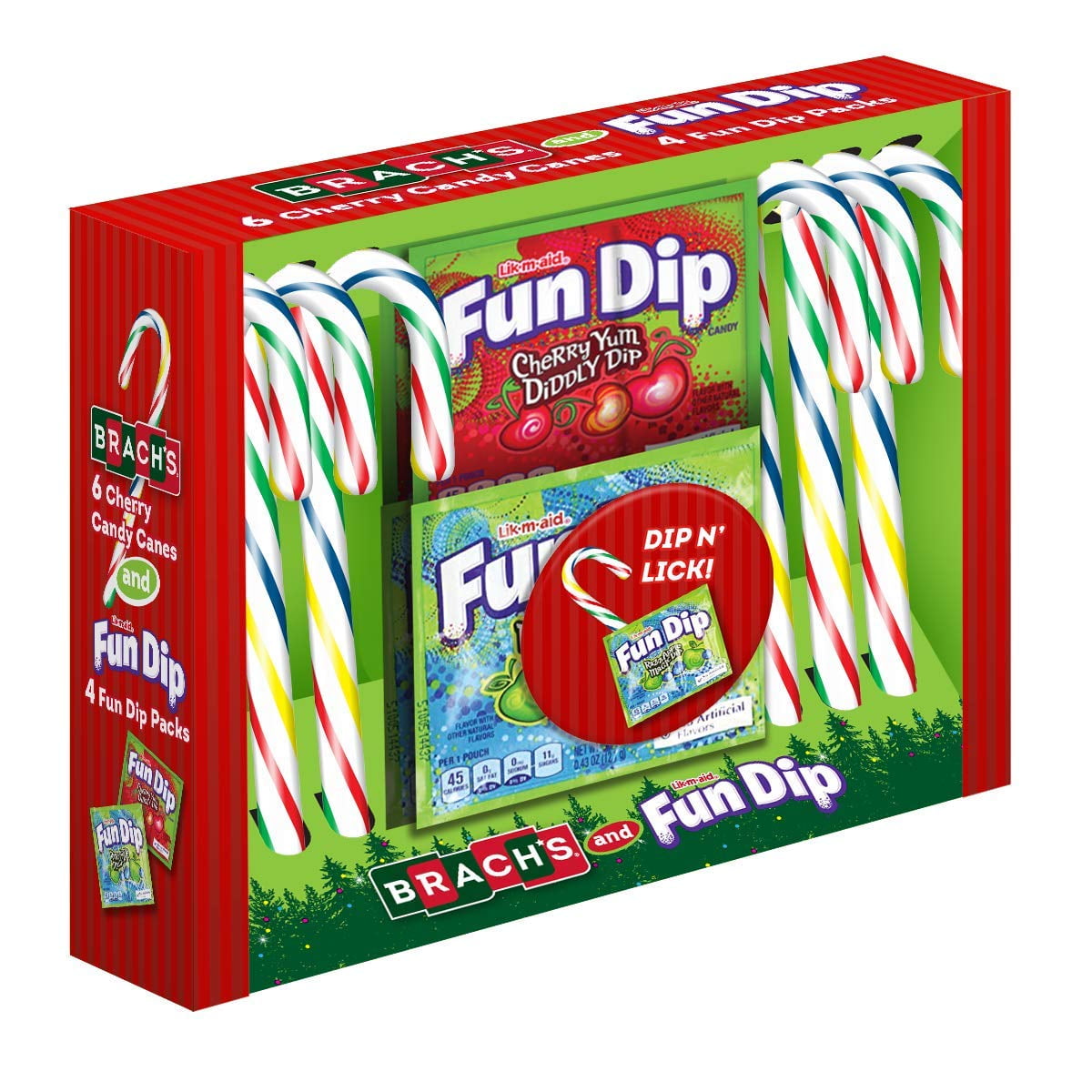 Brachs Fun Dip & Cherry Candy Canes, 4oz (Pack Of 12) - Walmart.com - Walmart.com How To Pack A Can Of Dip