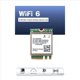 thumbnail image 2 of 2X MT7921 WIFI6 2.4G 5G Tarjeta de Red Gigabit M2 5.2 BT Tarjeta de Red Computadora de Escritorio Laptop Tarjeta de Red Inalámbrica Incorporada, 2 of 2