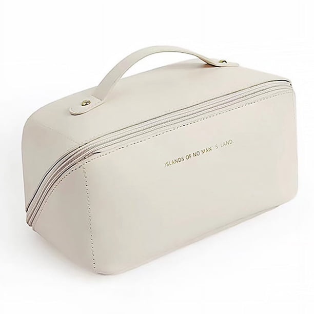 Bolso cosmético de Orangizer, bolso cosmético de la almohada Estuche de almacenamiento cosmético de la leche Bolsa cosmética Uso conveniente Jadeshay A